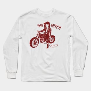 Bad Bitch Biker Long Sleeve T-Shirt